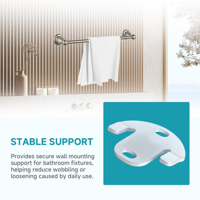 Aigemsi (2-Pack RP61600 Bathroom Mounting Hardware Kit, Compatible with Delta Leland Series Accessories, Fits Towel Bars, Toilet Paper Holders, and Robe Hooks - Image 4